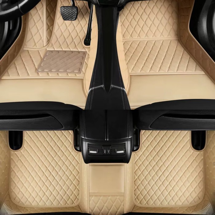 Custom Car Floor Mats for BMW X5 E53 1999-2006 Years Artificial Leather Carpet Interior Car Accesso