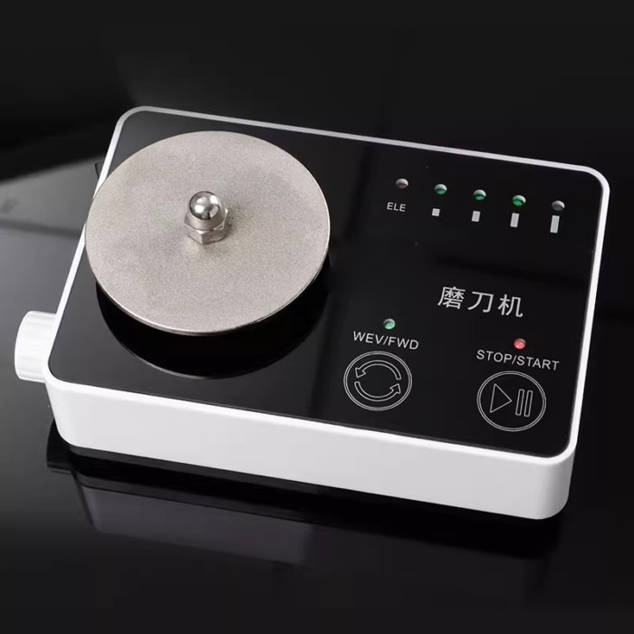Knife sharpener Electric knife sharpener Home fast sharpening of carving knives, engraving knives,