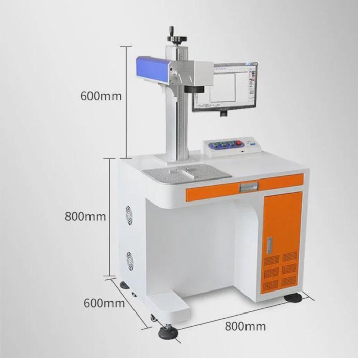 Upgrade Laser Engraving Machine Optical Fiber Laser Marking Machine Stainless Steel UV Fully Automa