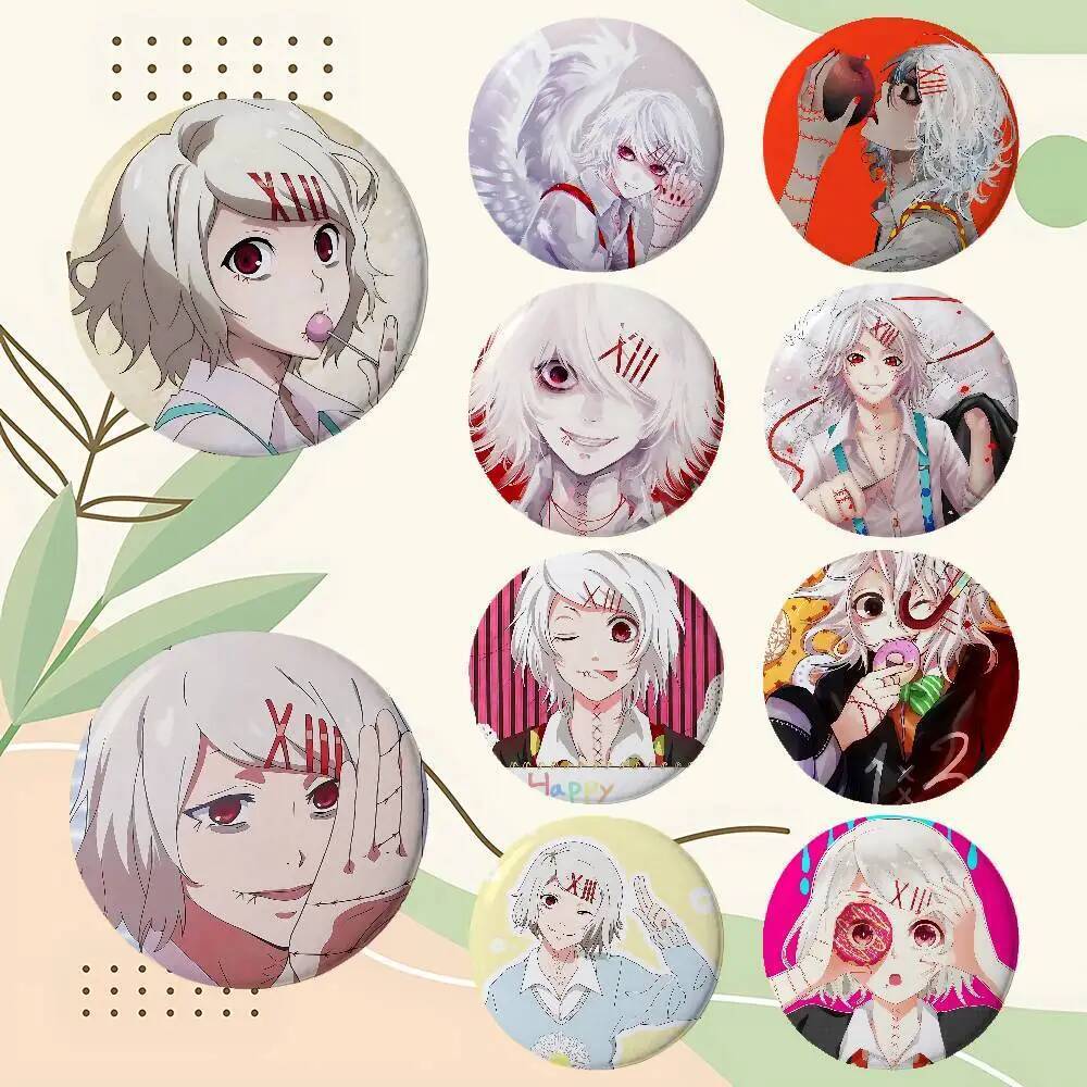 การ์ตูน J-Juuzou S-Suzuya เข็มกลัดเครื่องประดับสไตล์ Pins ประณีตรอบ Badge กระเป๋าอุปกรณ์เสริมเครื่อง