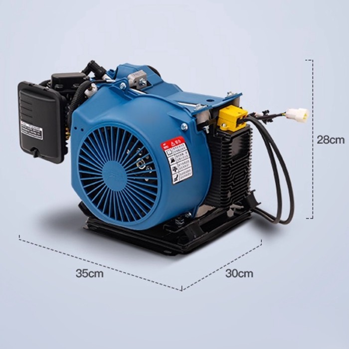 Electric Vehicle Range Extender Generator Three-Wheel Inverter Battery-Fuel Hybrid Range Extender 4