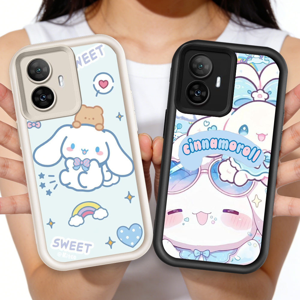 TT-35 Cinnamoroll เคสโทรศัพท์บาง Realme Narzo C33 C55 C67 Q3 V13 30 N55 14T 9i 5G 4G