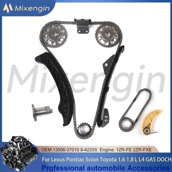 Engine Parts Timing Chain Kit Fit 06-22 Lexus CT200H Pontiac Vibe Scion Toyota COROLLA 1.6 1.8 L T
