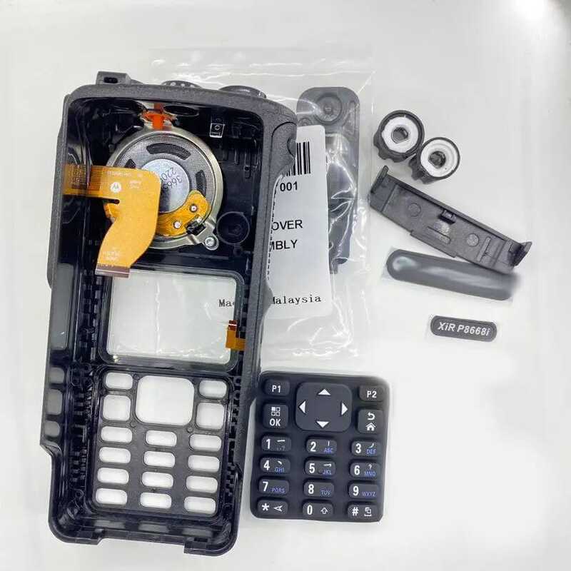 ▥ Radio Front Housing Pmln7452a Cover Case For Motorola Dp4801/Dp4800e/ Dp4600e