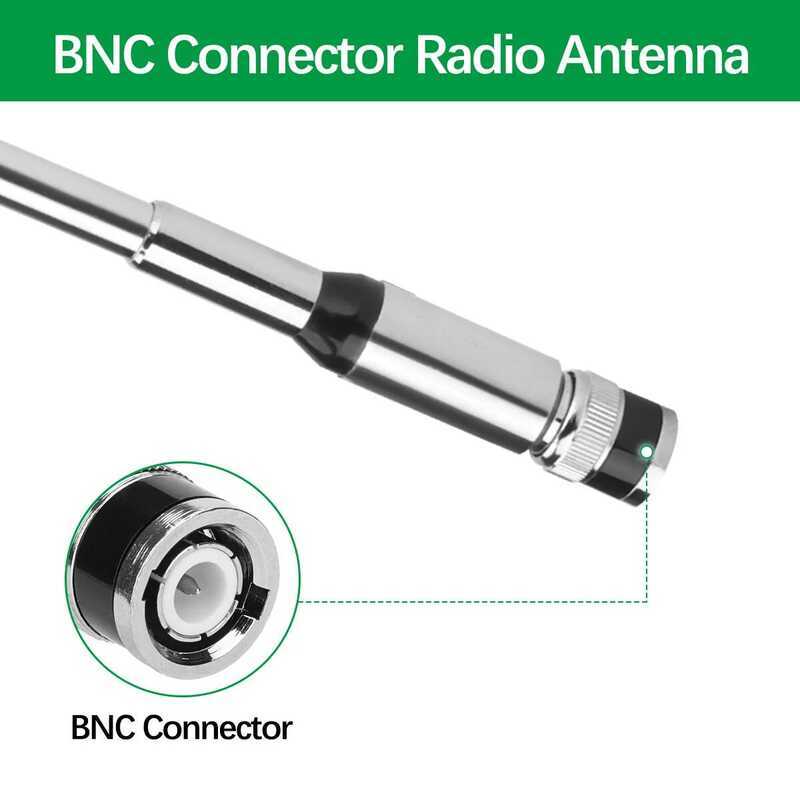 ▥  Walkie Talkie Bnc/Sma-Female 27Mhz CB Telescopic Antenna For   Uv-K5 I