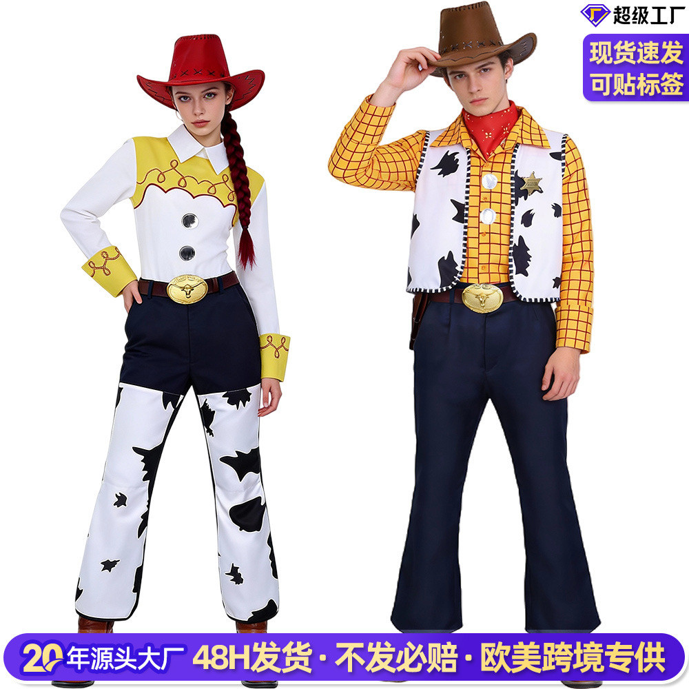 ชุดคอสเพลย์ Halloween Toy Story Woody ชุด Jessie 2D