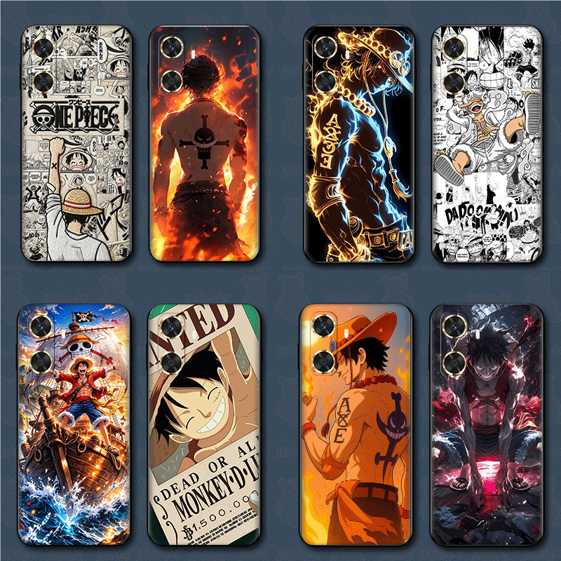 สําหรับ Huawei P10 P20 P30 Lite Pro Y5P Y6P Y7A Y8P TPU เคสโทรศัพท์นุ่มฝาครอบป้องกัน Luffy One Piece