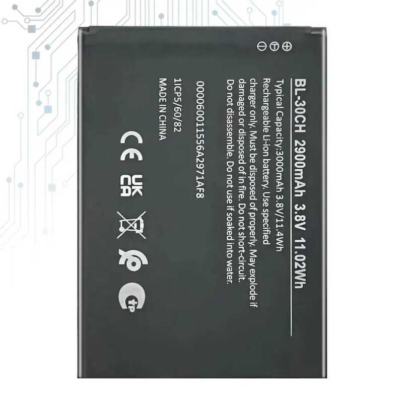 Mobile Phone Battery For Nokia C02 2900mAh BL-30CH High Compatibility