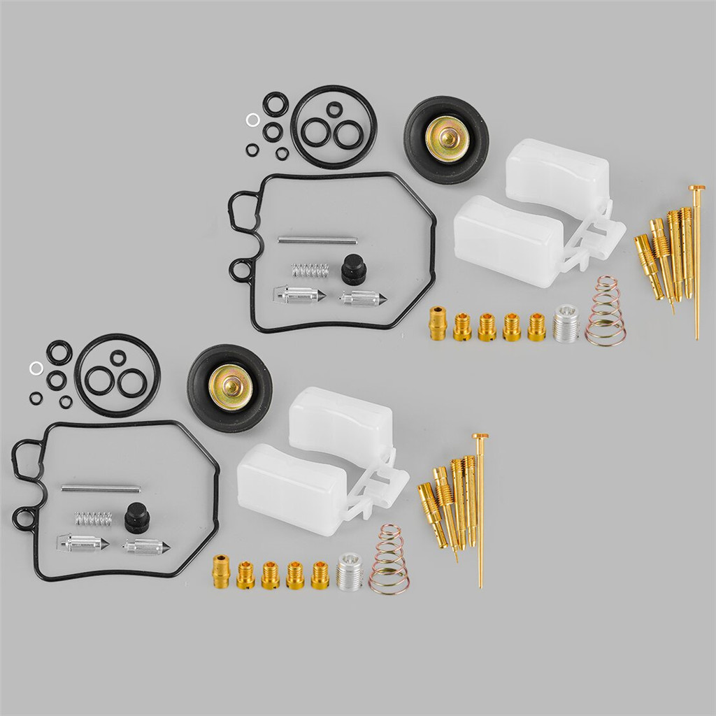 2 x ชุดซ่อมคาร์บูเรเตอร์พร้อมลูกลอยเหมาะสําหรับ Honda CM400E CM400T 1980-1981