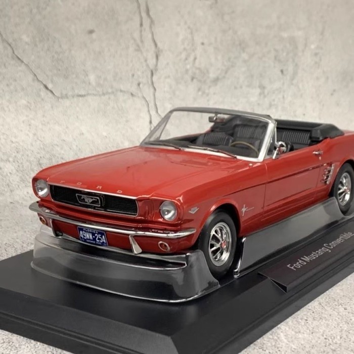 Norev 1/18 Ford Mustang Ford Mustang 965 โมเดลรถอัลลอย Out of Print Car Model