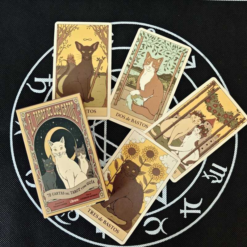 2025 แมวสเปน แมว Rule Earth Cats Rule Earth Tarot