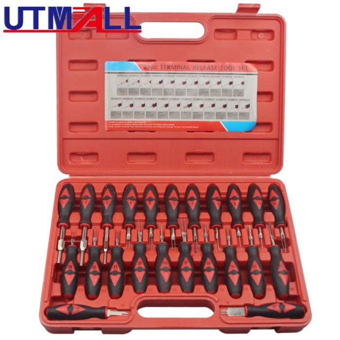 23Pcs Universal Automotive Terminal Release Removal Remover Tool Kit Car Electrical Wiring Crimp Co