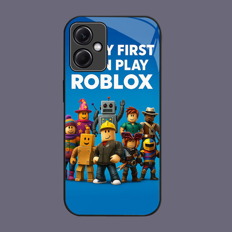 HW-27 ROBLOX เกมแก้ว KACA สําหรับ Xiaomi Redmi หมายเหตุ Poco A5 C71 13 X5 12 Pro 5G