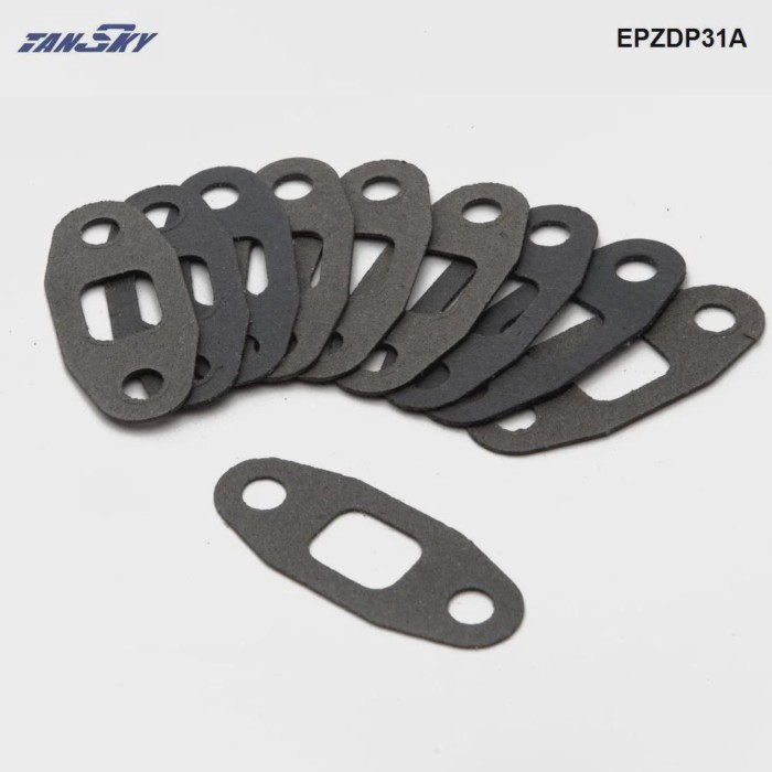 10pcs/Lot T3 T4 GT32 GT37 GT40 GT42 GT45 Turbo Oil Return Drain Gasket EPZDP31A