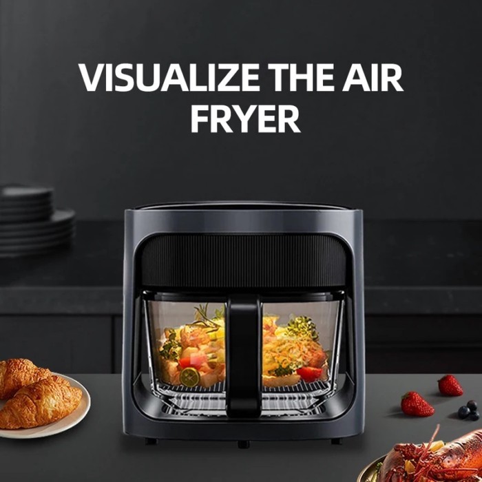 M  Intelligent Deep Fryer electric Air Fryer Automatic Large Capacity Fritadeira Sem Oleo
