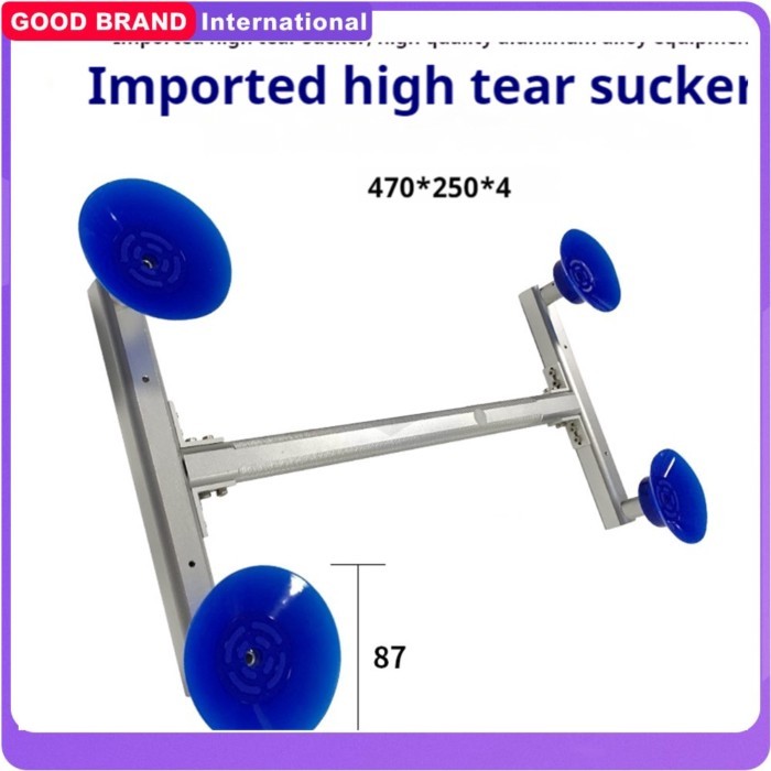 100kg High Suction Force LCD Glass Xacuum Suction Cup with 4 claws, 29-55 inches Single-sided I-sha