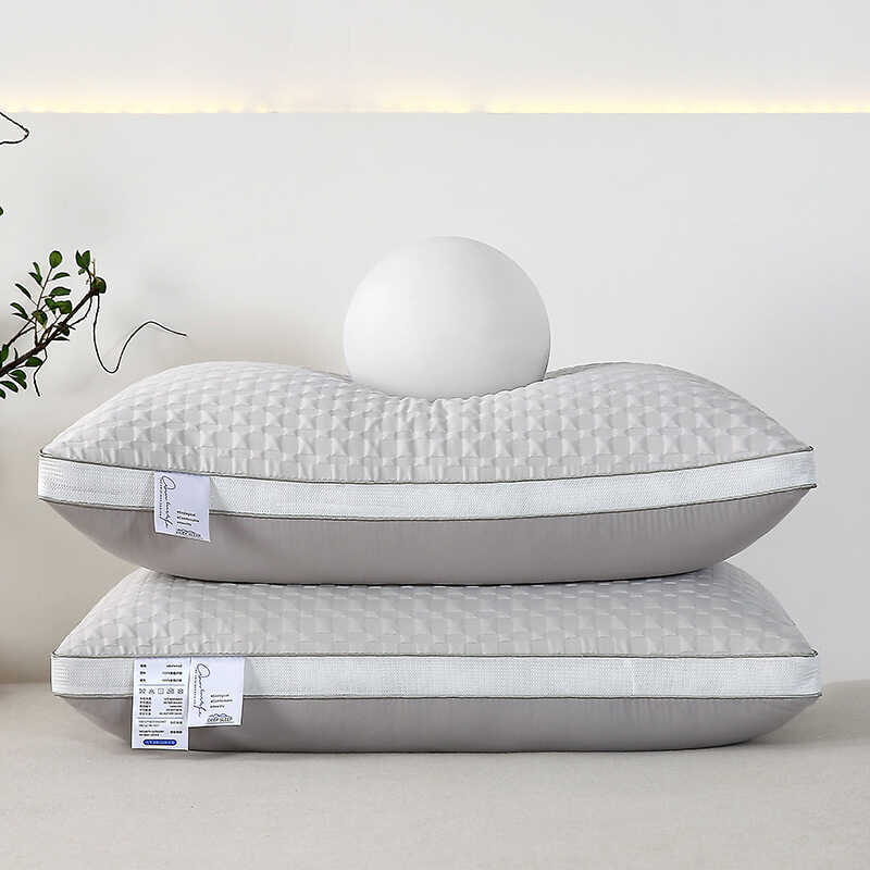 2024 Bubble Grid Q หมอนยืดหยุ่นสบายหมอนโรงแรมหมอน Home Soft Q ยืดหยุ่นสบาย