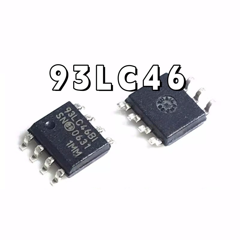 ยี่ห้อใหม่ 93LC46B-I/SN 93LC46BT-I/SN 93LC46BI SOP8 Patch