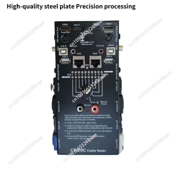 CT-20C multi-functional line Mester, Audio line Mester