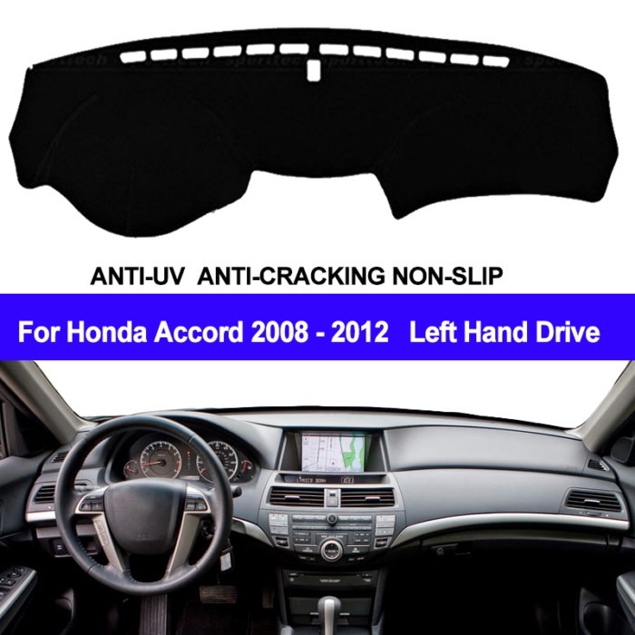 TAIJS Car Dashboard Cover Dash Mat Dash Board Pad Carpet Automobile Dashmat Anti-UV For Honda Accor