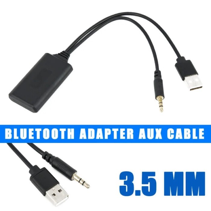 Bluetooth Adapter Aux Cable 20cm*3.5mm 12V Car Radio Audio Aux Cable Suitable For BMW E90 E91 E92 E