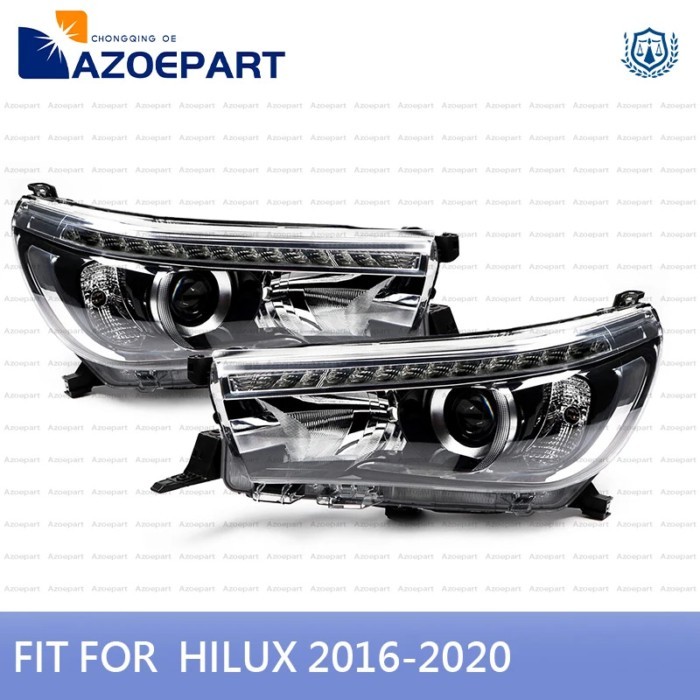 LED Headlight Head Light Lamp for Toyota Hilux MK8 2015 2016 2017 2018