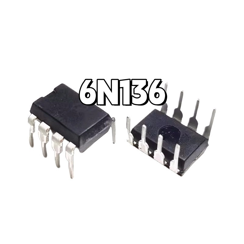 ยี่ห้อใหม่ Original EL6N136 DIP8 In-Line การผลิตไต้หวัน Original Optocoupler 6N136