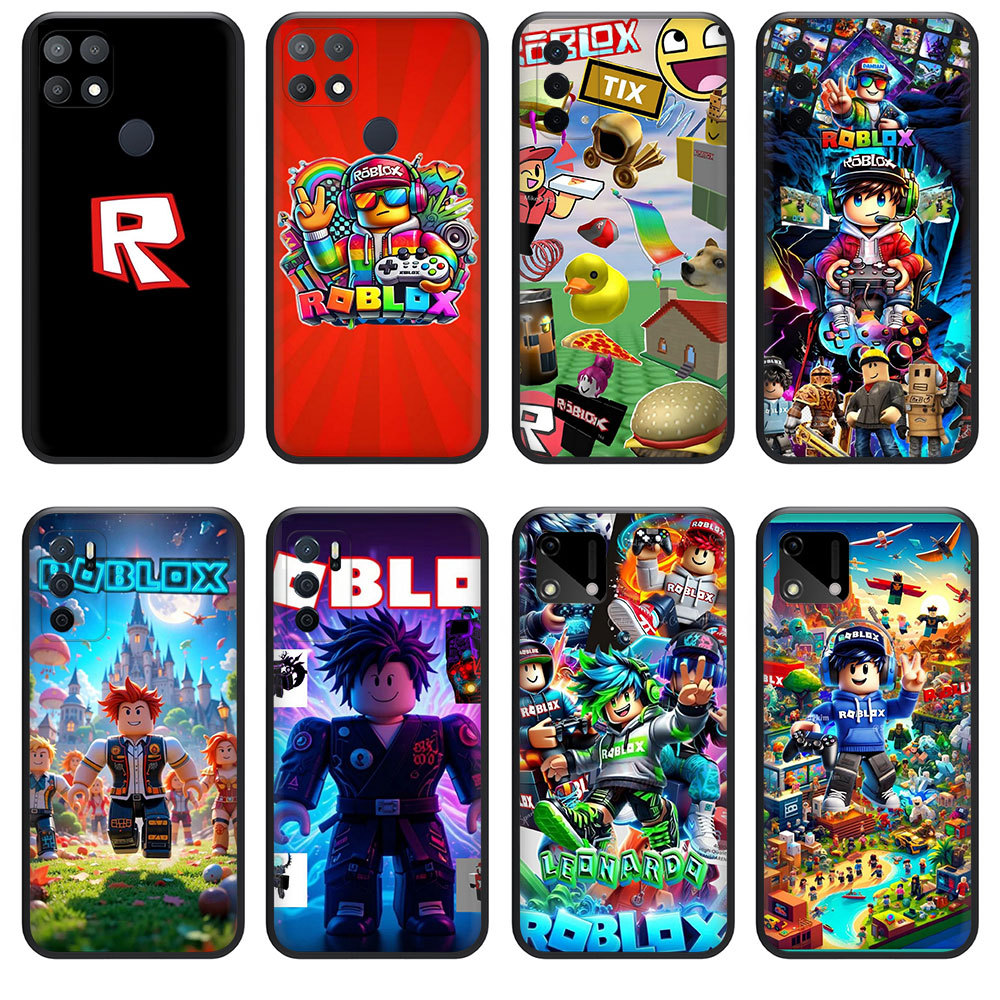 เคสโทรศัพท์สําหรับRealme 5 5i 5s 6i 5Pro 6 6S 6Pro Q XT X2 K5 3 3Pro 379P Robloxซิลิโคนอ่อนนุ่มกรณี