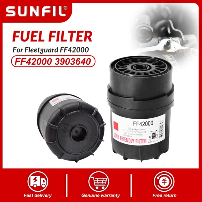 Fuel Filter For Fleetguard FF42000 3903640 3931065 4990879 243004 36845