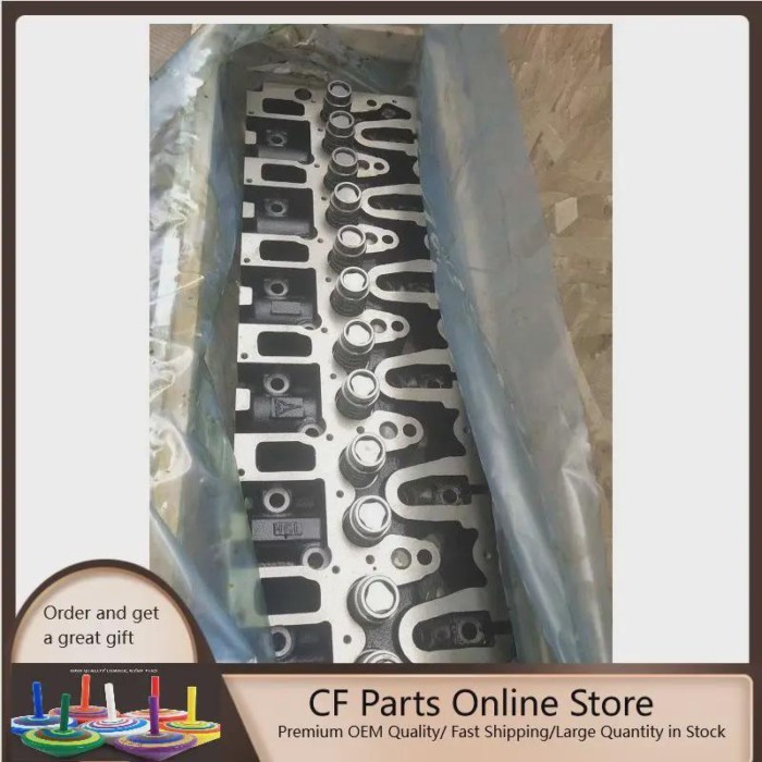 Cylinder Head For Volvo D7E Engine Excavator Caterpillar bulldozer