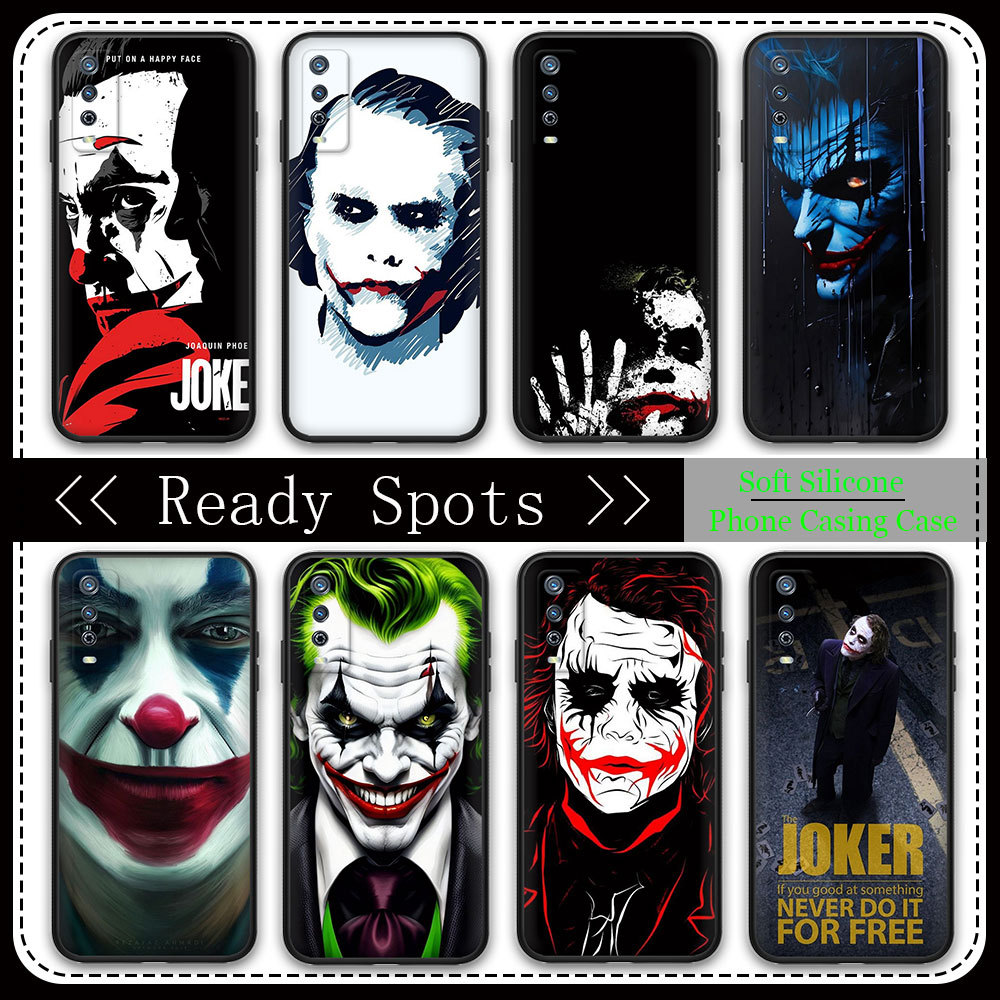 TPU Cover สีดํา Soft Case OPPO Reno 8T 5G 7z 8z 2 2Z 2F 3 4 4Pro 4G 5S8L Joker เคสโทรศัพท์