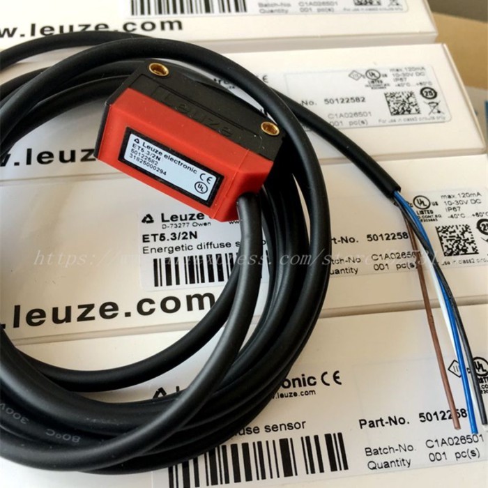 1PC FT5.3/2N or  ET5.3/2N LEUZE  New Original Genuine Photoelectric Switch Sensors