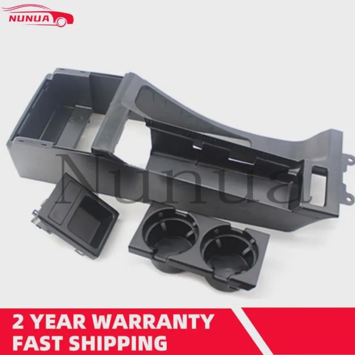 Black For BMW 3er E46 316i 318i 320d 320i 323i 325i 328i 330d 330i 325Xi 330Xd Center Console Trim