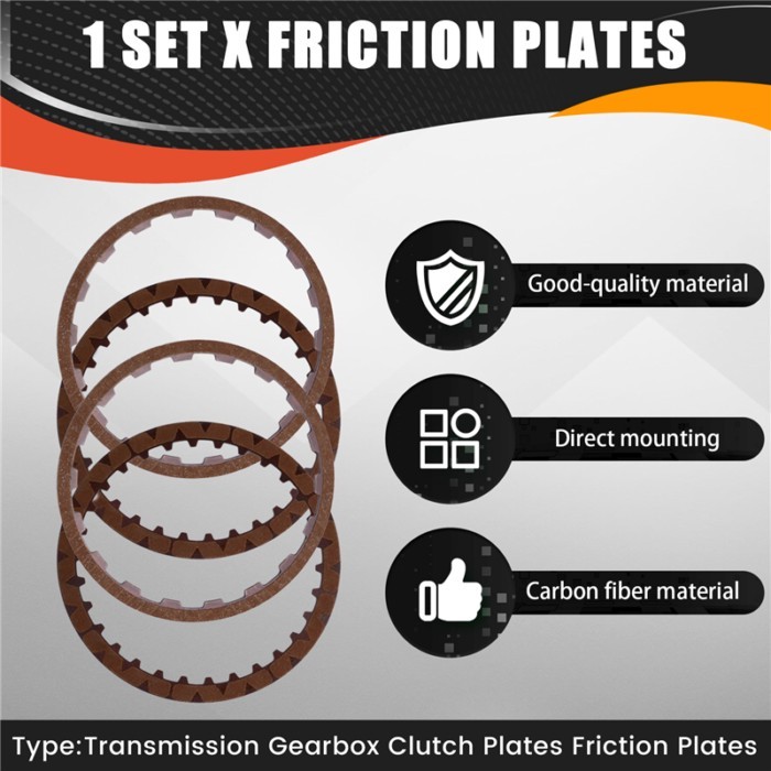 JF414E Car Automatic Transmission Gearbox Clutch Plate Friction Replacement For Suzuki