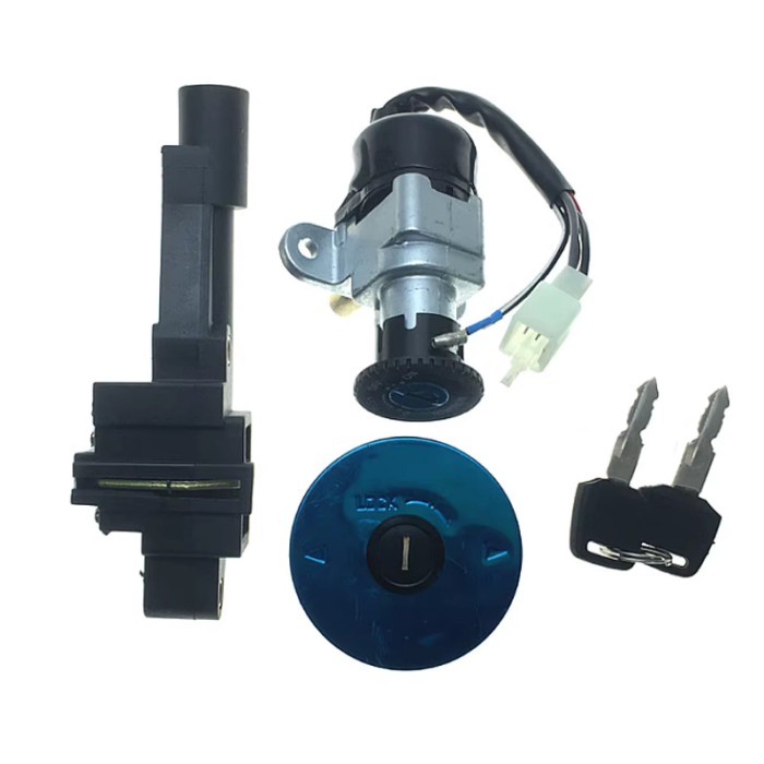 Motorcycle Seat Lock Scooter Ignition Switch Lock Switch Set JOG Key Kit For Yamaha JOG50 3KJ JOG90
