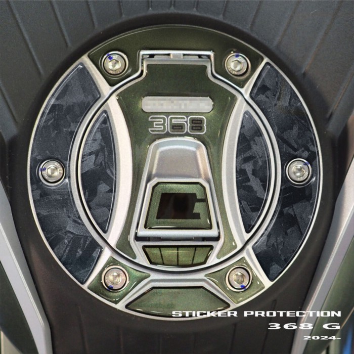 Motorcycle 3D Sticker Protect Scooter Tank Lid For Zontes 368 G 2025 Tank Pad