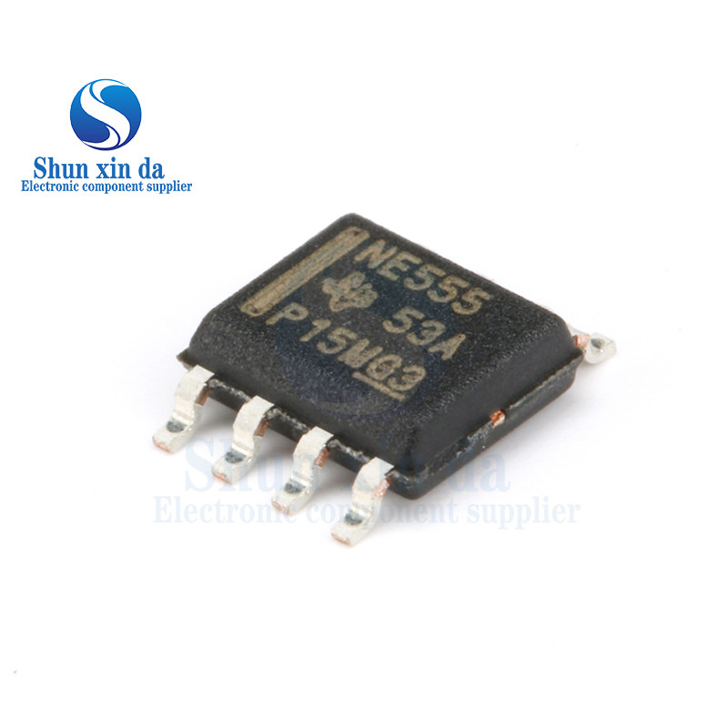 10PCS NE555 NE555P TLC555CP DIP-8 NE555DR SA555DR TLC555IDR NA555DR NE555PSR SE555DR SOIC-8 NE555PWR