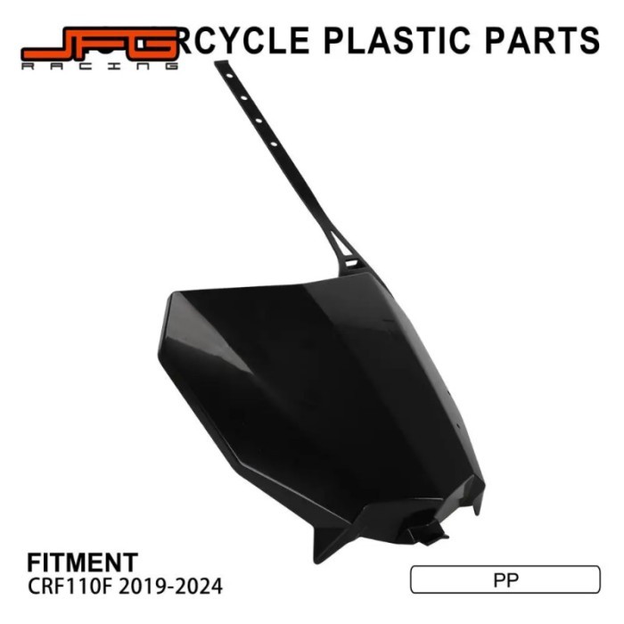 Motorcycle PP Accessories Front Number Plate Card License Plate For Honda CRF110F  CRF 110F 2019-20