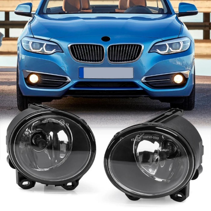 63177839865 63177839866 Fog Lamp For BMW 2 3 5 Series F07 F10 F22 F23 M3 M5 E92 E93 Halogen Bulbs D