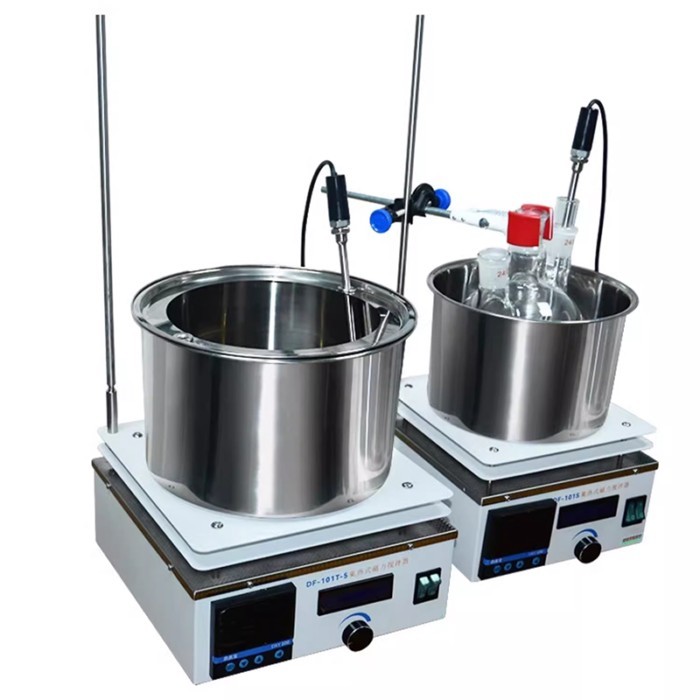 5-15L Heating Magnetic Stirrer DF-101T-5L Lab Digital Display Constant Temperature Mixer 220V