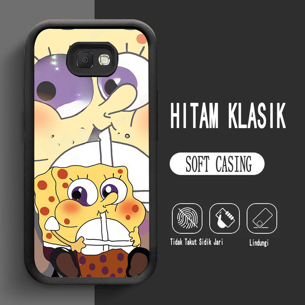 เคสสําหรับ Samsung J4 J2 J7 J6 Prime Plus Pro Soft L-15 SpongeBob