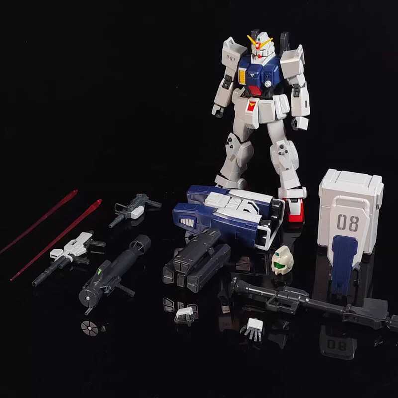 Marine Gundam kk Cool kk Marine Gundam Airborne Backpack HG 1/144 สายรัดร่มชูชีพ Jim Head Fitting