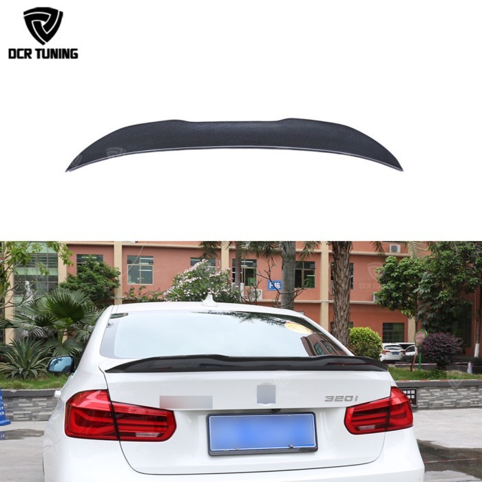 PSM Style For BMW F30 F80 M3 Spoiler Carbon Fiber Material 320i 328i 335i 326D F30 Carbon Fiber win
