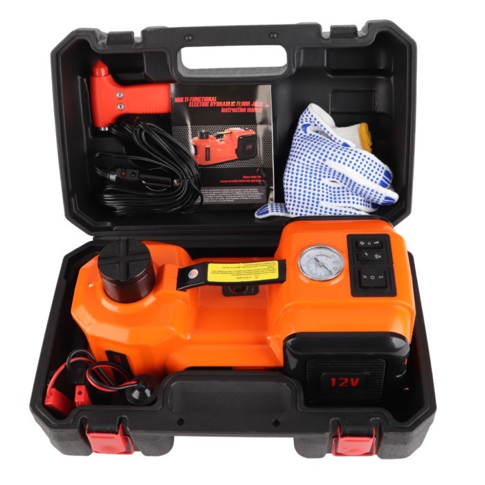 5Ton 12V DC Automotive Car Electric Hydraulic Floor Jack Lift Garage and Emergency Equipment