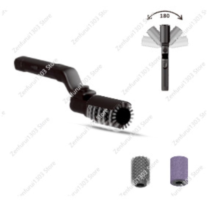 2025 New Heavy Duty Stainless Steel Electric Grill Brush Accessories Clean Grill Oil Stain Grill Br