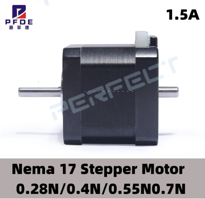 Nema 17 Stepper Motor 0.28N0.4N0.55N0.7N  1.5A 4-lead Electric Equipment 3D Printer CNC Engraving M