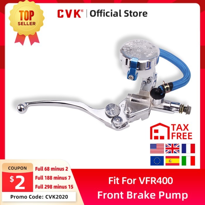 CVK Front Brake Master Cylinder For Honda VFR400 RVF400 CBR250 CBR400 VFR RVF NC23 NC29 NC30 NC35 N
