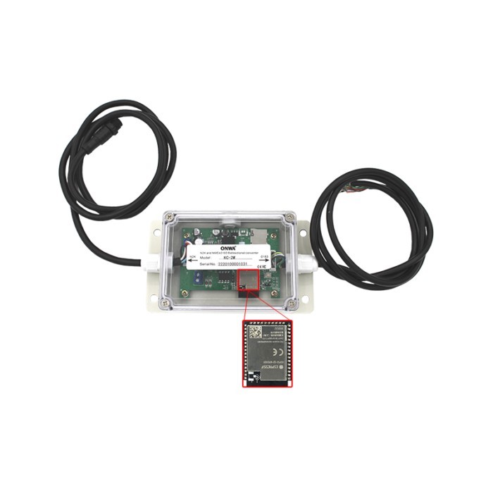 New KC-2W NMEA2000 And NMEA0183 Bidirection Converter NMEA0183 To N2K Converter KC-2W WIFI Module