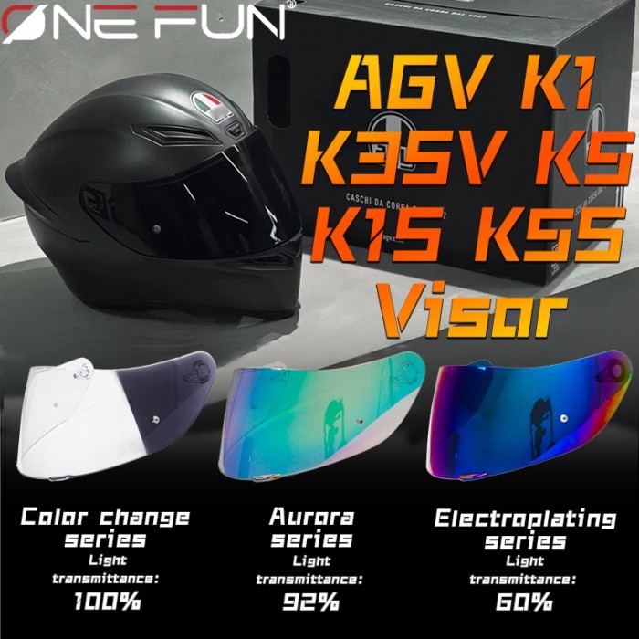 For AGV K1 K3SV K5 K1S K5S Compact ST Motorcycle Helmet Visor Lens Shield Glasses Full face Pin Acc