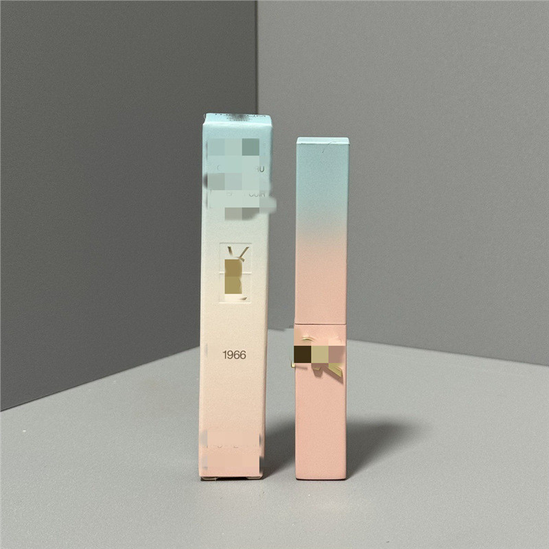 แฟชั่น Channel Shengjia Macaron ลิปสติกไล่โทนสี/2 สี 77#烟装粉-1966#红棕色